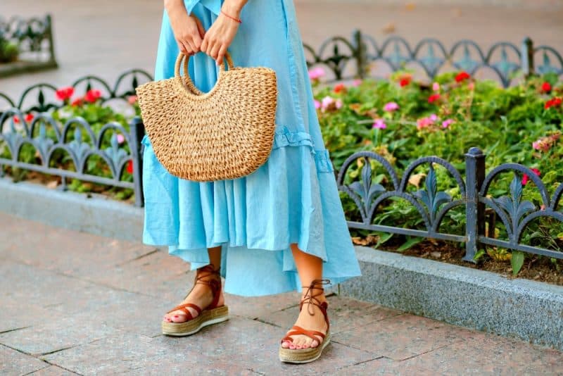 papete com elegância no verão