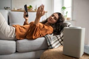 Ar-condicionado portátil mais silencioso para noites tranquilas