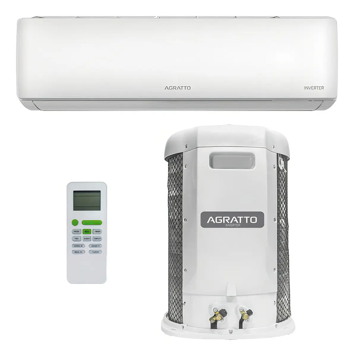 Ficha técnica Agratto Split Hi Wall Inverter R-32 Liv Top Agratto 24.000 BTUs Quente/Frio Monofásico