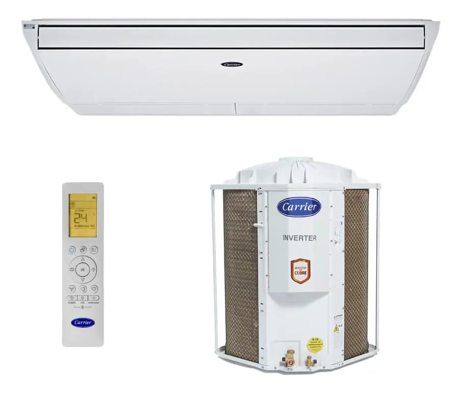Ficha técnica Carrier 60000 Xpower Connect branco (painel