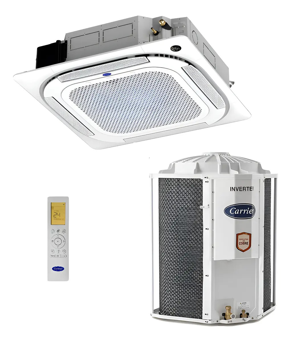 Ficha técnica Carrier Cassete Inverter Carrier Connect 36000 Btu Só Frio