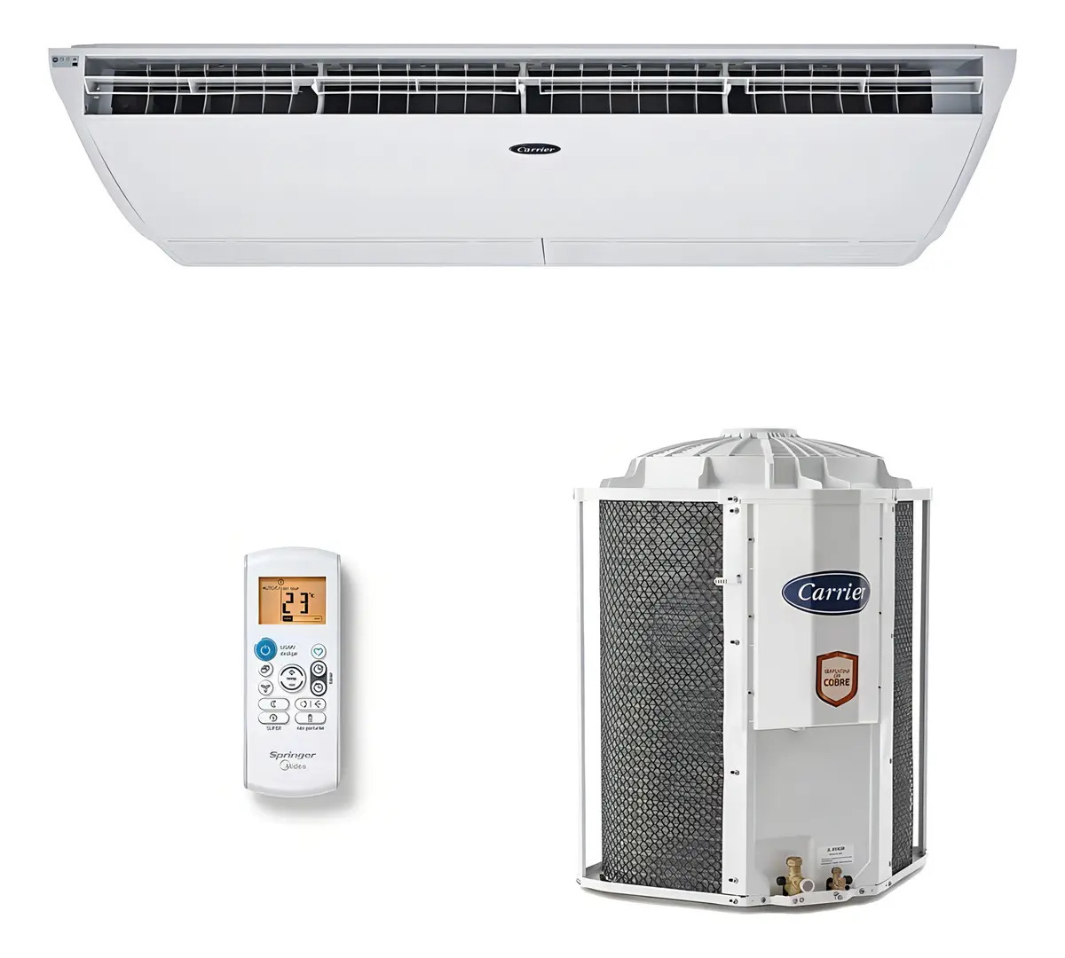 Ficha técnica Carrier Split Teto Carrier Xperience 36000 Fr 1f
