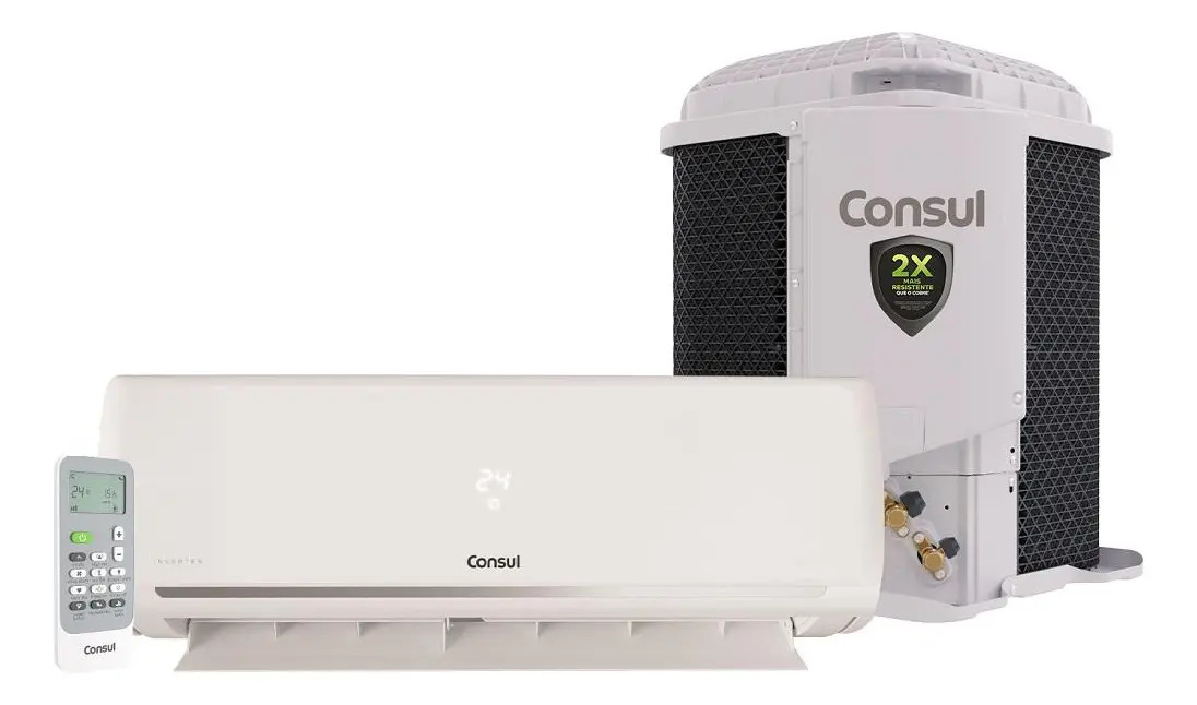Ficha técnica Consul Split Consul Triple Inverter EconoMaxi 9.000 BTU/h Frio Monofásico Branco CBK09CBXNA