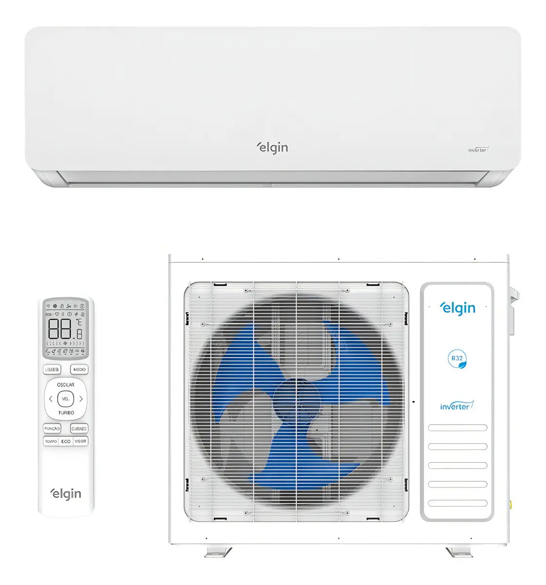 Ficha técnica Elgin Ar Cond Split 12000 Elgin Eco Dream Wi-fi Q/f