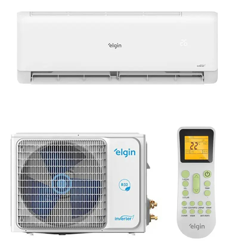Ficha técnica Elgin Ar Condicionado Eco Inverter Ii Wi-fi 24000 Btus Frio Cor Branco