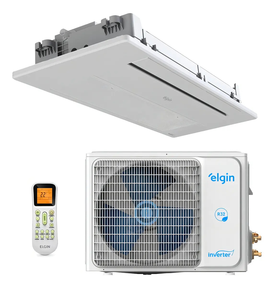 Ficha técnica Elgin Ar Split Inv Cassete 12000 Elgin 1 Via One Air Q/f