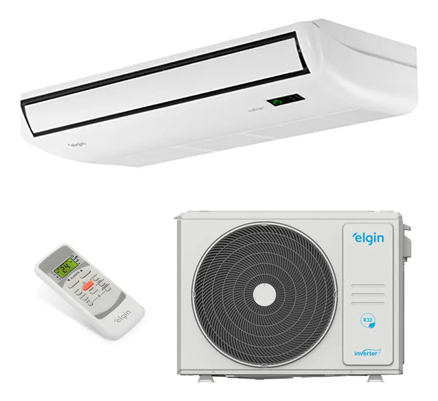 Ficha técnica Elgin Split Piso Teto Eco Inverter R-32 Elgin 24000 Btus Quente/frio