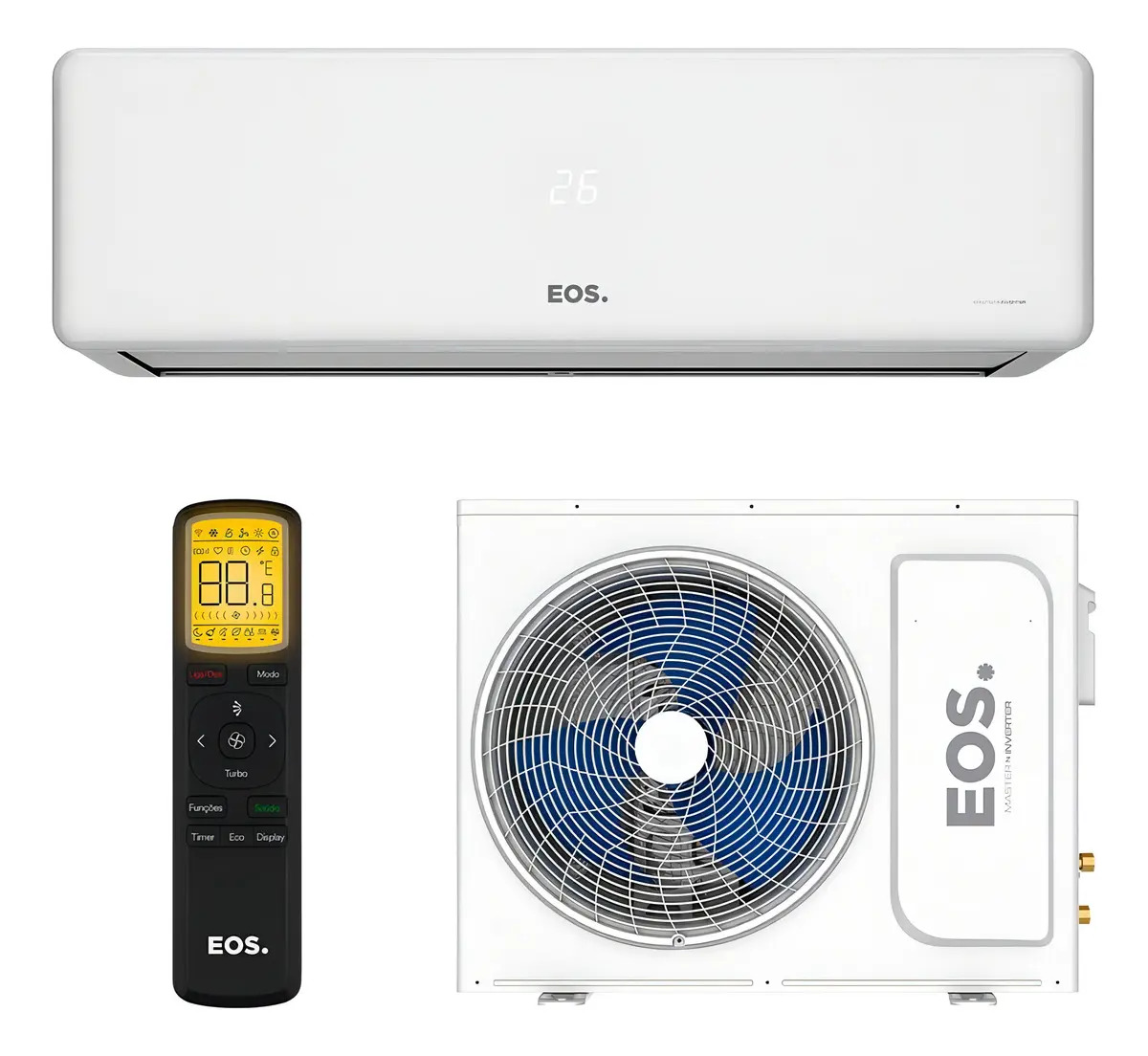 Ficha técnica EOS Split Inverter 30000 Btus Eos Quente/Frio