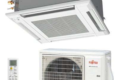 Ficha técnica Fujitsu Cassete Inverter Fujitsu 18000 BTUs Quente Frio R-32