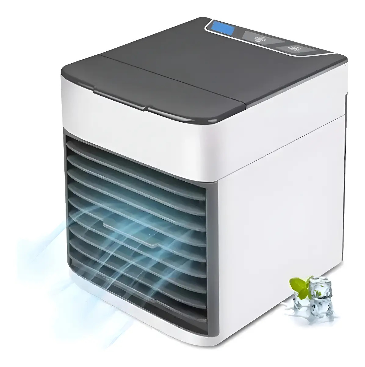 Ficha técnica Genérica Mini ar condicionado Portátil Umidificador Climatizador Usb Cor Branco