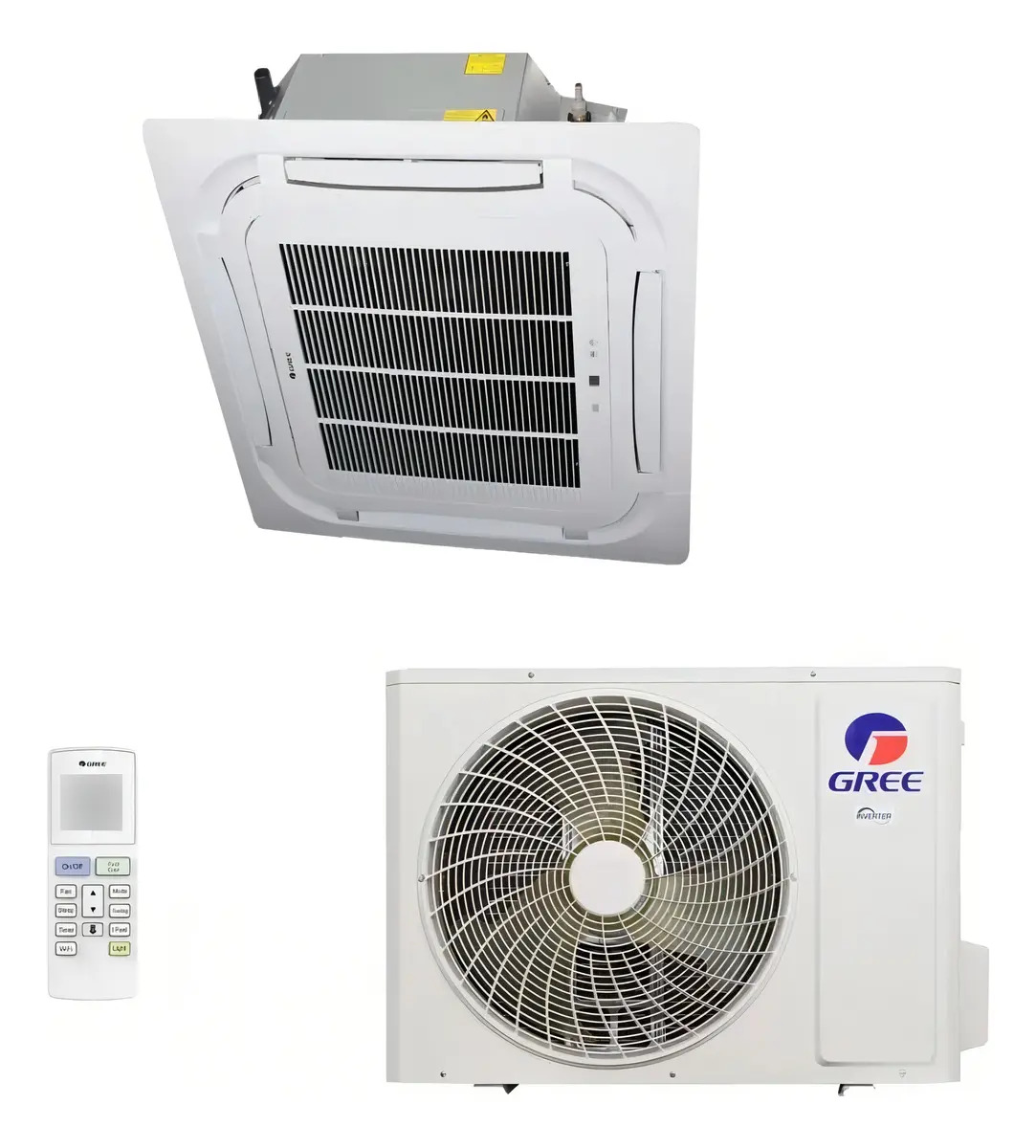 Ficha técnica Gree Cassete Gree G-prime Inverter Compact 56000 Guld56w1/nha-s