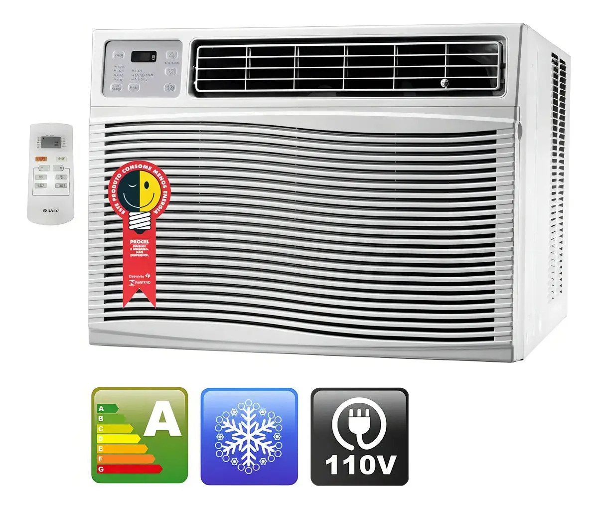 Ficha técnica Gree Janela 10000btus Eletrônico Frio Gree