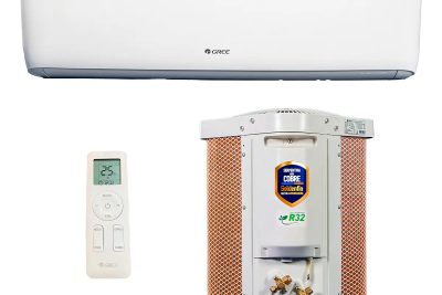 Ficha técnica Gree Split Gree Inverter 12000 BTUs Quente Frio Branco R-32 Wi-Fi