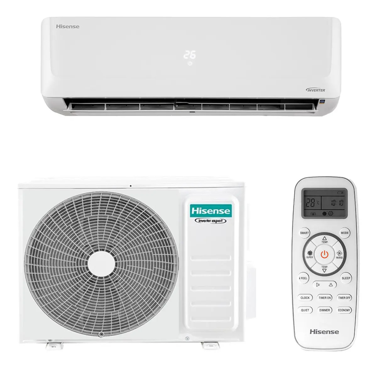 Ficha técnica Hisense Hw Inverter Hisense 36k Qf