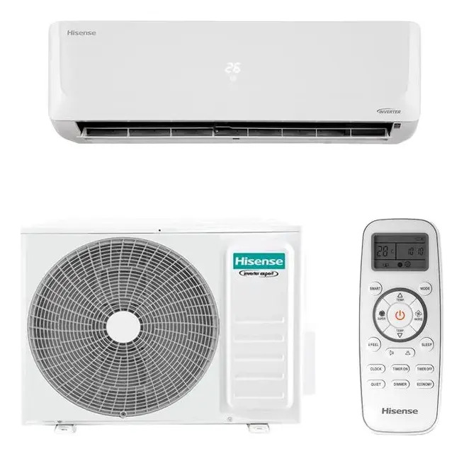 Ficha técnica Hisense Split Hw Inverter Hisense Wi-fi 24.000 Btus Qef R32