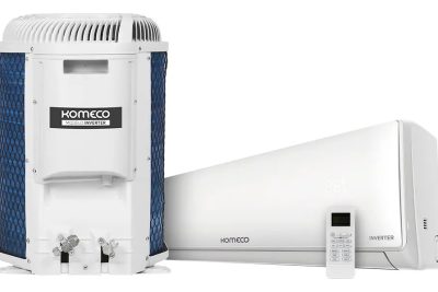 Ficha técnica Komeco Split Inverter Komeco 9000 Btu/h Quente/frio Branco