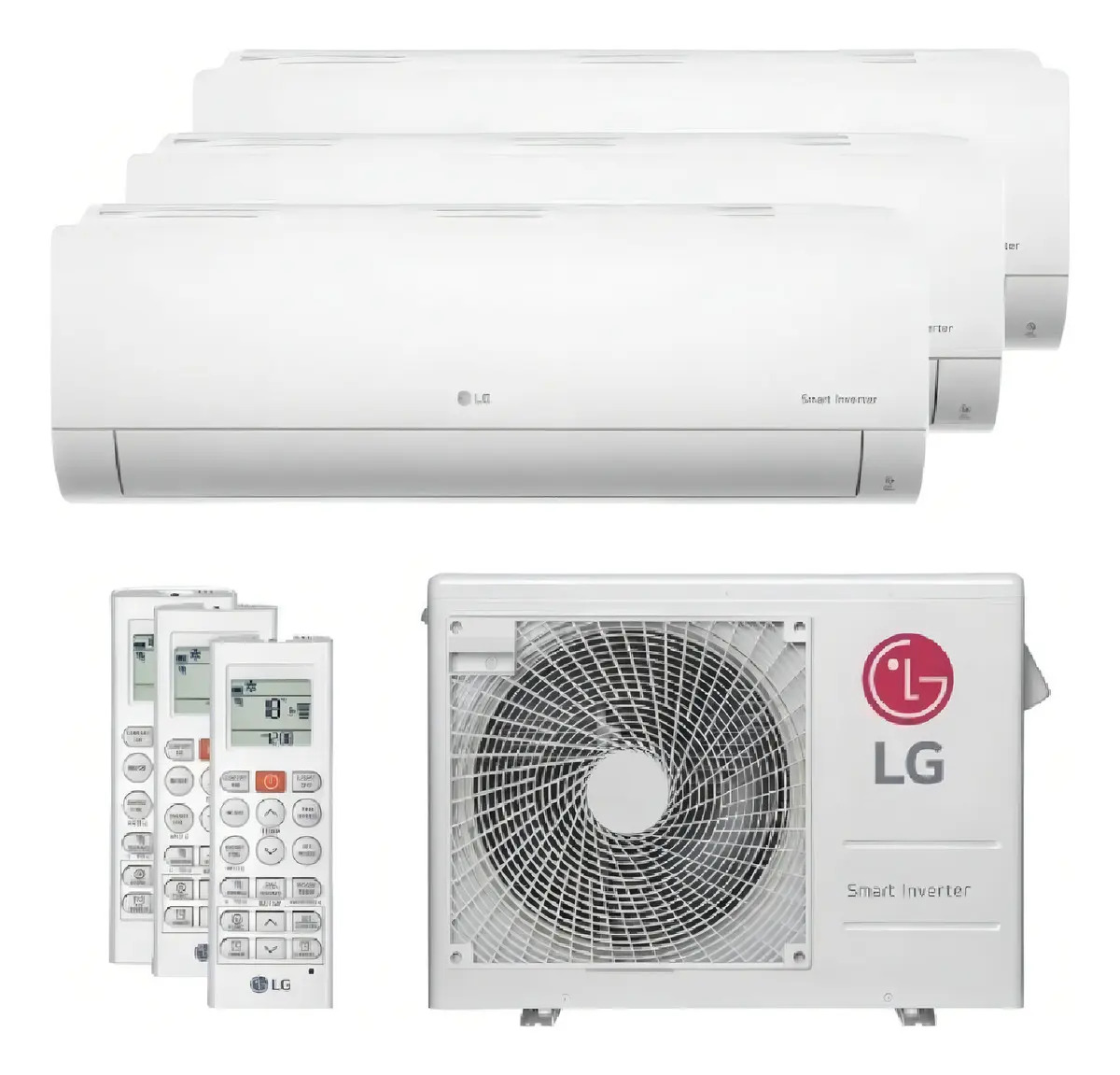 Ficha técnica LG Multi Split Tri Split LG 21000 Btu Qf