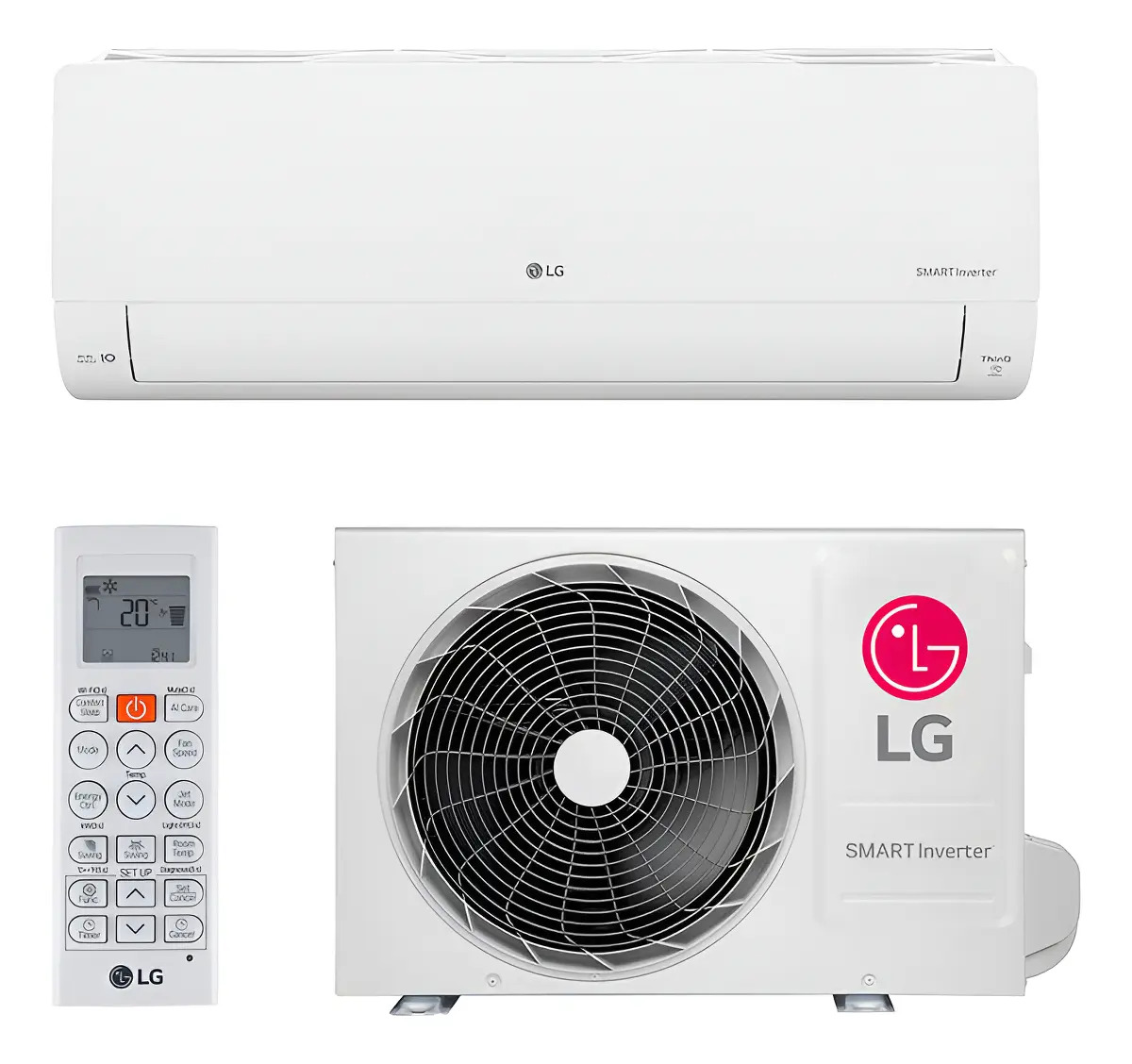 Ficha técnica LG Split LG AI Voice Inverter 9.000 BTUs Frio com Wi-Fi
