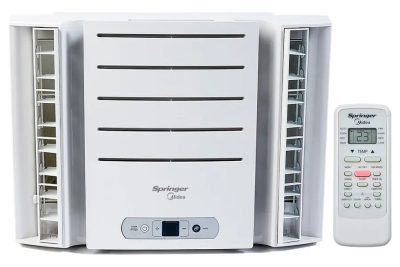 Ficha técnica Midea janela Eletrônic Spring Midea 10000 BTU frio Branco