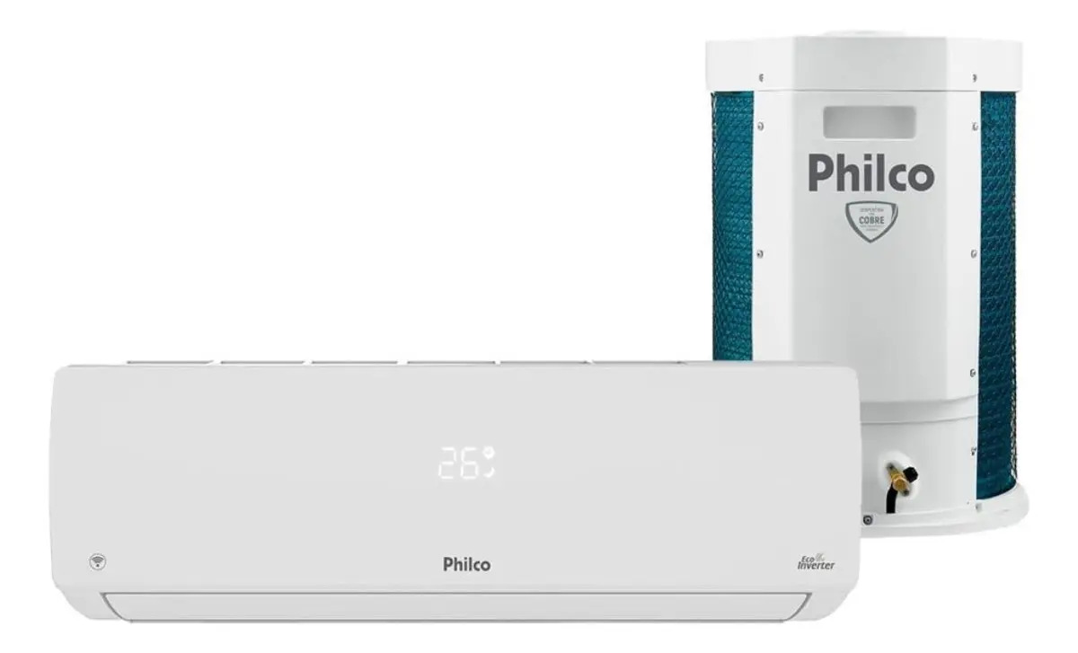 Ficha técnica Philco Split 18000 Btus Inverter Pac18000ifm15 Com Wifi Frio Philco