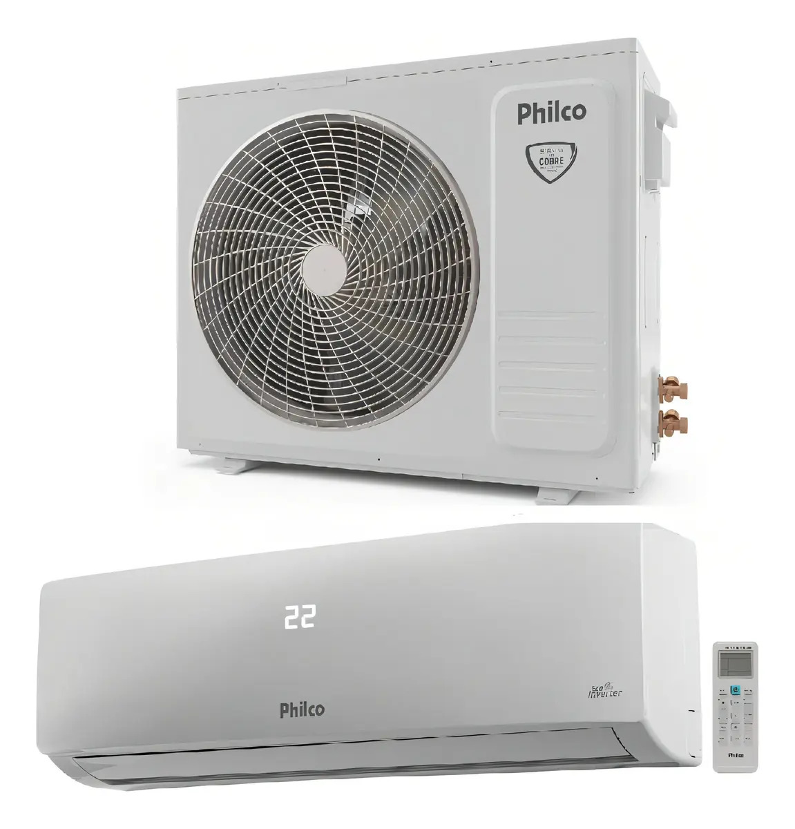 Ficha técnica Philco Split Hi Wall Inverter Philco 12000 Btu/h Frio Pac12fb