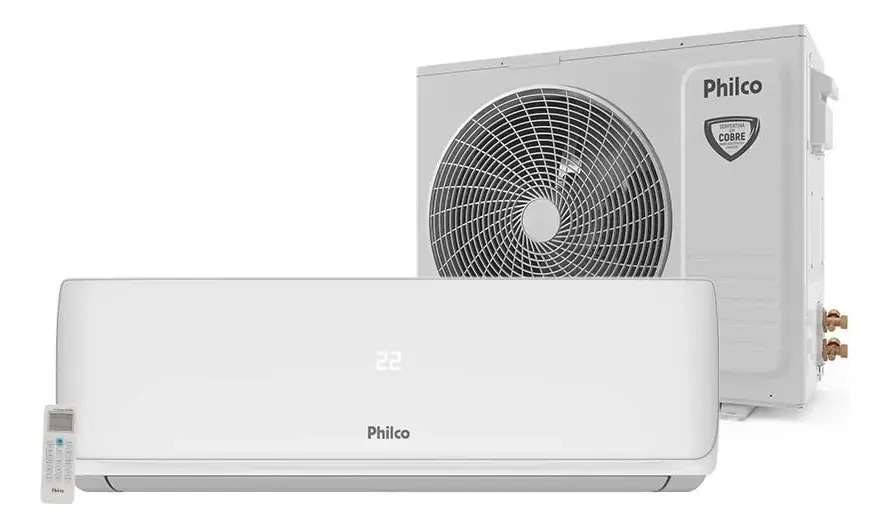 Ficha técnica Philco Split Hi Wall Inverter Philco 9000 Btu/h Fri
