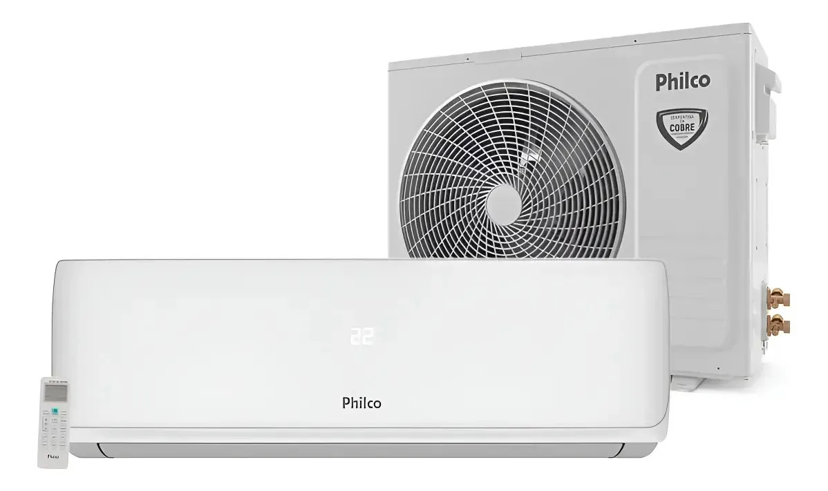 Ficha técnica Philco Split Hi Wall Philco 18000 Btu/h Frio Pac18f branco
