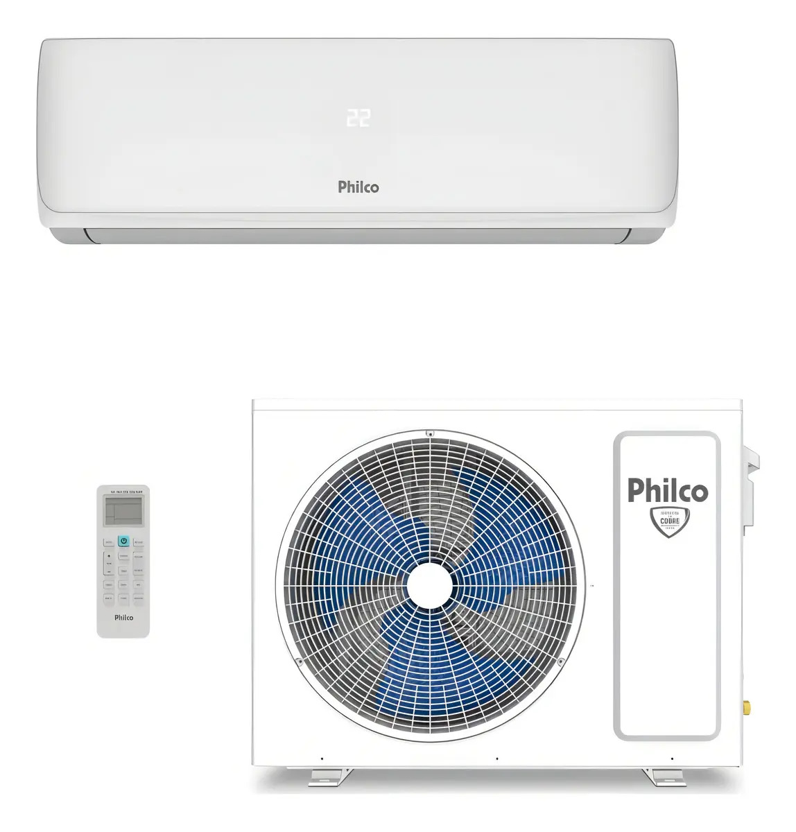 Ficha técnica Philco Split Hw Philco Pac24fi 24.000 R-32 Fr Cor Branco