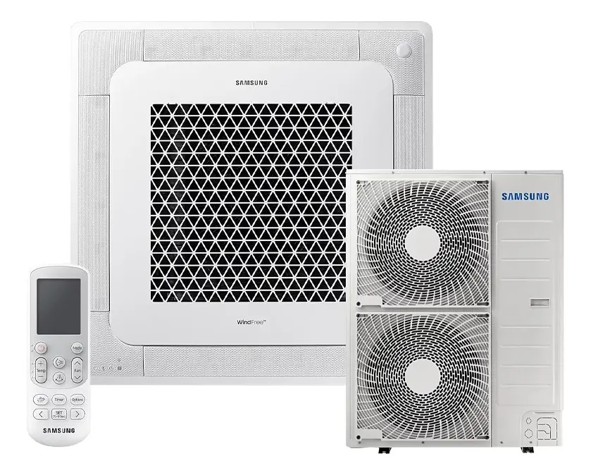 Ficha técnica Samsung Inverter 4 Vias Windfree Wifi 53.000btus Qf Cor Branco Voltagem da unidade externa
