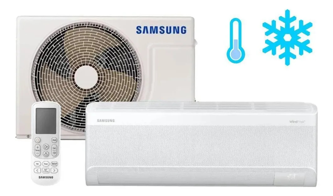 Ficha técnica Samsung Inverter Samsung Windfree Ai 12000 Btus Frio Branco 15669715