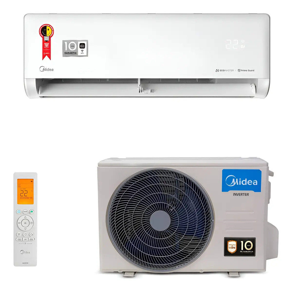 Ficha técnica Springer Midea Inverter Midea Ecomaster 12000Btu Frio