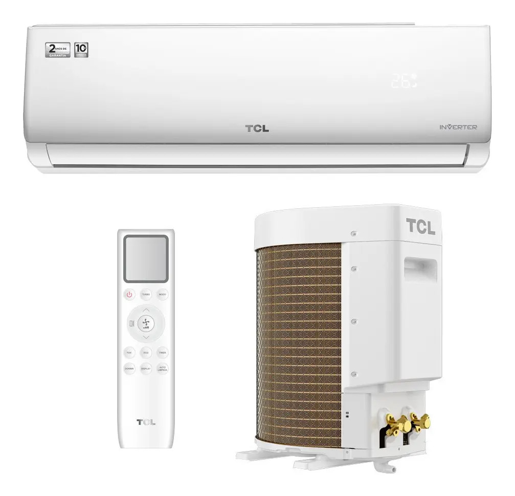 Ficha técnica TCL SEMP Split TCL Semp Hi Wall Elite 9000 BTUs Inverter Branco