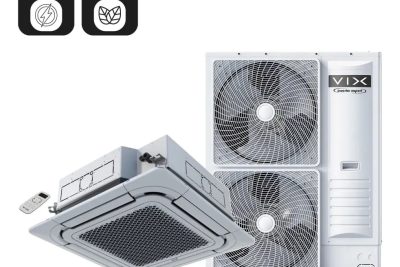 Ficha técnica VIX Split Cassete Inverter Vix 55000 Btu/h Frio Cinza